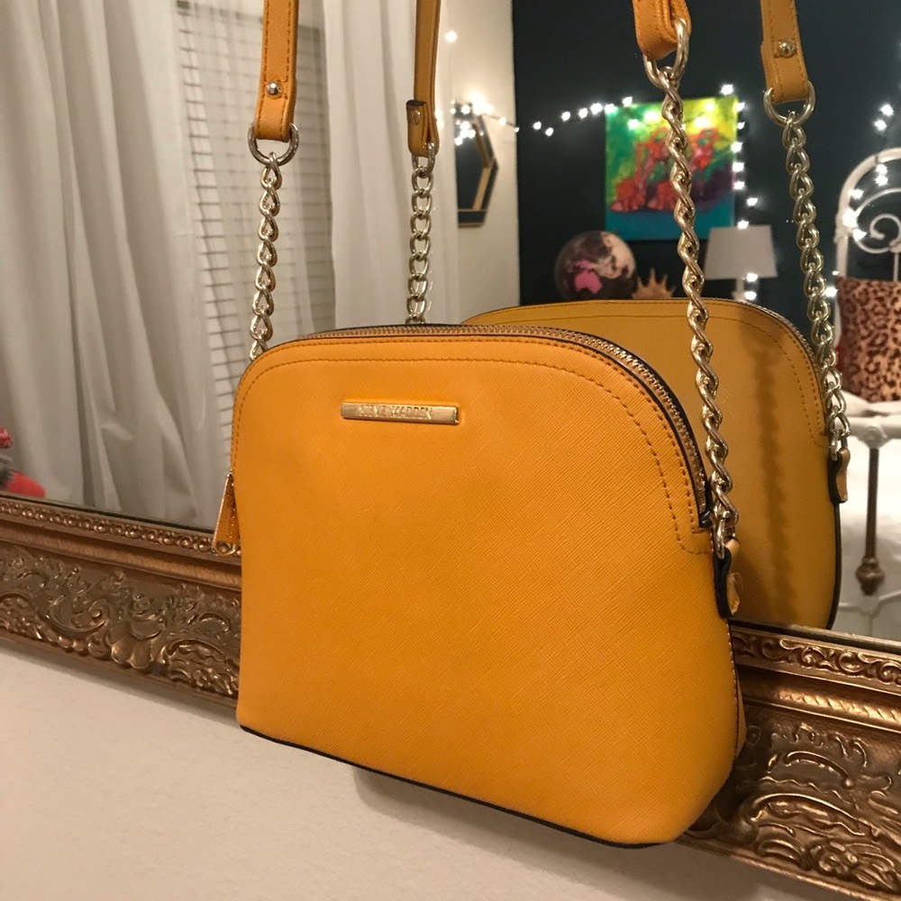Steve Madden Mustard Yellow Crossbody Bag